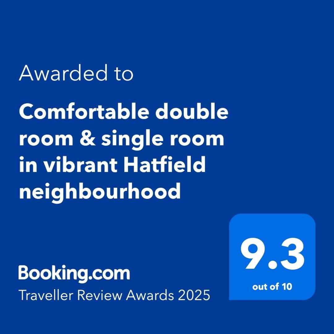 Comfortable Double Room & Single Room In Vibrant Hatfield Neighbourhood Exteriör bild